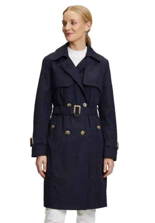 Betty Barclay Trenchcoat Reverskragen blau S14 76562036