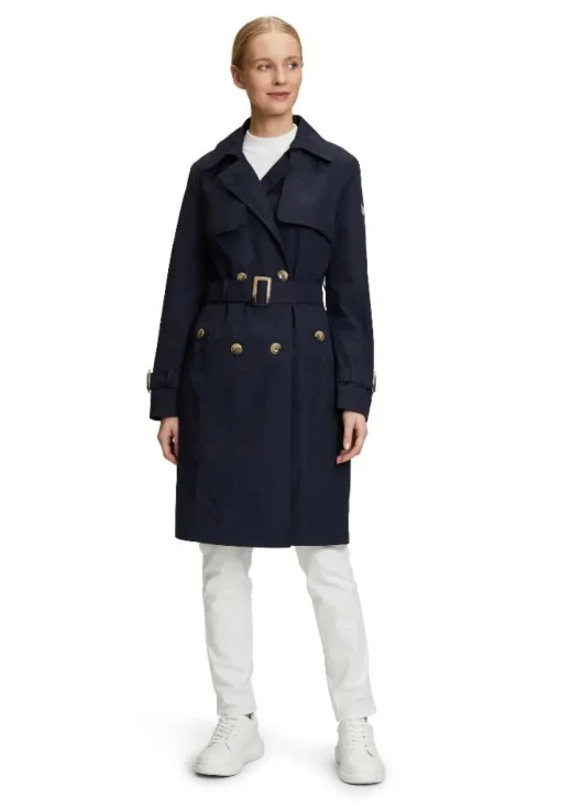 Betty Barclay Trenchcoat Reverskragen blau S14 76562036