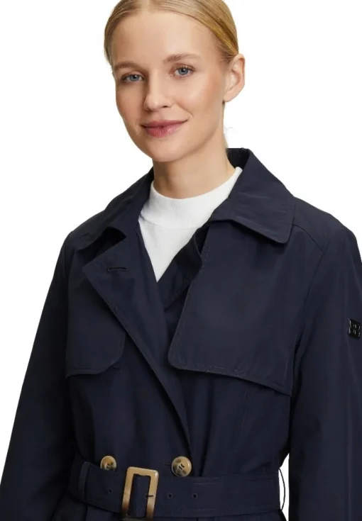 Betty Barclay Trenchcoat Reverskragen blau S14 76562036