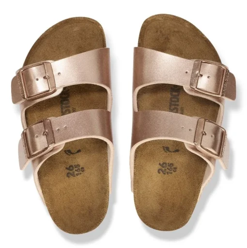Birkenstock ARIZONA Kids Electric Metallic Copper Birko-Flor S15 1012478