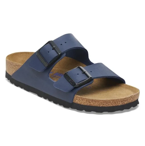 Birkenstock ARIZONA Weichbettung normale Weite Birko-Flor blau S15 51061