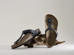 Birkenstock GIZEH  Birko-Flor normale Weite schwarz 43691
