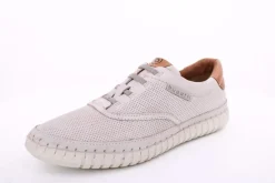 bugatti Herren Slipper Leder Wechselfußbett grau S14 321-AEW63-350