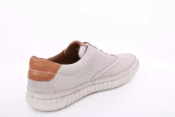 bugatti Herren Slipper Leder Wechselfußbett grau S14 321-AEW63-350