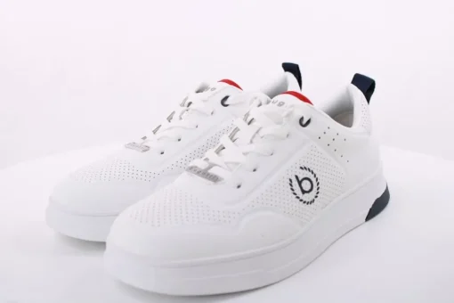 bugatti Herren Sneaker Halbschuh Wechselfußbett weiß S14 321-AA507-500