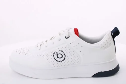 bugatti Herren Sneaker Halbschuh Wechselfußbett weiß S14 321-AA507-500