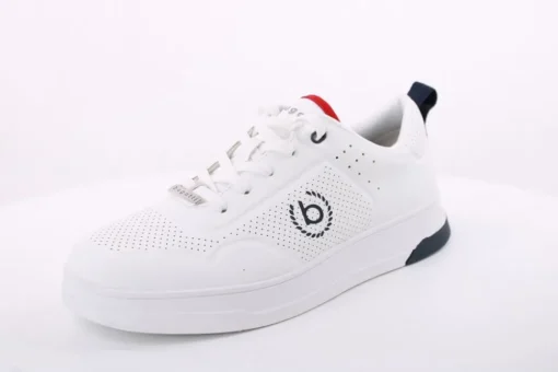 bugatti Herren Sneaker Halbschuh Wechselfußbett weiß S14 321-AA507-500