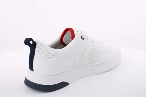 bugatti Herren Sneaker Halbschuh Wechselfußbett weiß S14 321-AA507-500