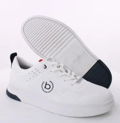 bugatti Herren Sneaker Halbschuh Wechselfußbett weiß S14 321-AA507-500