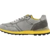 Bullboxer Herren Sneaker Leder farbige Sohle grau S13 373K20438A
