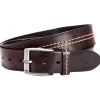 Camel Active Gürtel aus Vollrindleder in cognac und braun 9B03402030