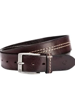 Camel Active Gürtel aus Vollrindleder in cognac und braun 9B03402030