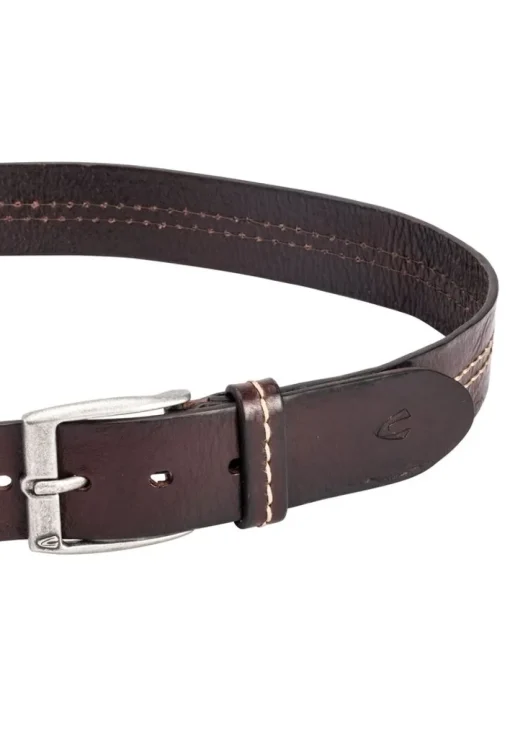 Camel Active Gürtel aus Vollrindleder in cognac und braun 9B03402030