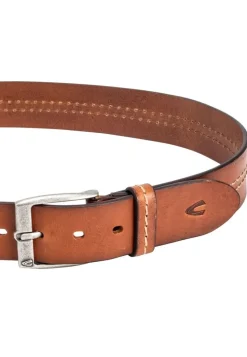 Camel Active Gürtel aus Vollrindleder in cognac und braun 9B03402030