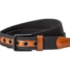 Camel Active Gürtel Baumwolle Leder asphalt  5B22402220