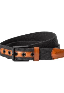 Camel Active Gürtel Baumwolle Leder asphalt  5B22402220