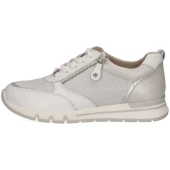 Caprice Damen Sneaker sportlich Materialmix H- Weite Wechselfußbett weiß S14 9-23754-42