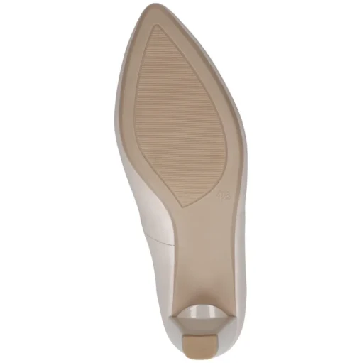 Caprice Pumps Leder klassisch G- Weite beige S14 9-22400-42