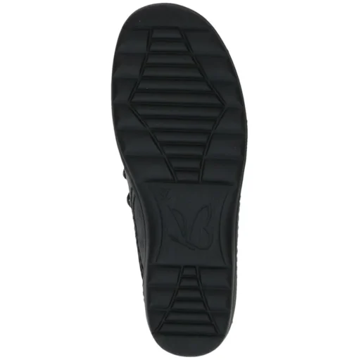 Caprice Slipper Leder Weite H schwarz S23 9-24705-41