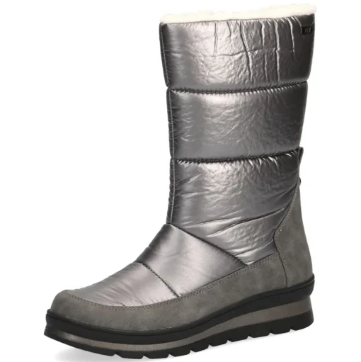 CAPRICE Stiefelette TEX-Membran Warmfutter Wechselfußbett AIRMOTION grau S22 9-9-26430-29