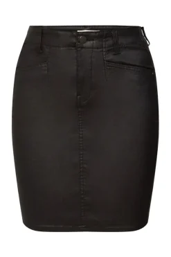 EDC Beschichteter Minirock schwarz S23 112CC1D311