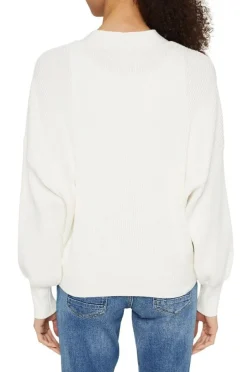 EDC Cardigan Strickjacke Biobaumwolle  weiß S12 992CC1I302