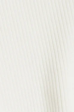 EDC Cardigan Strickjacke Biobaumwolle  weiß S12 992CC1I302