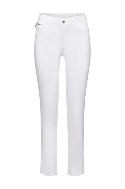 EDC Jeans mit Reißverschlussdetail weiß S23 033CC1B306