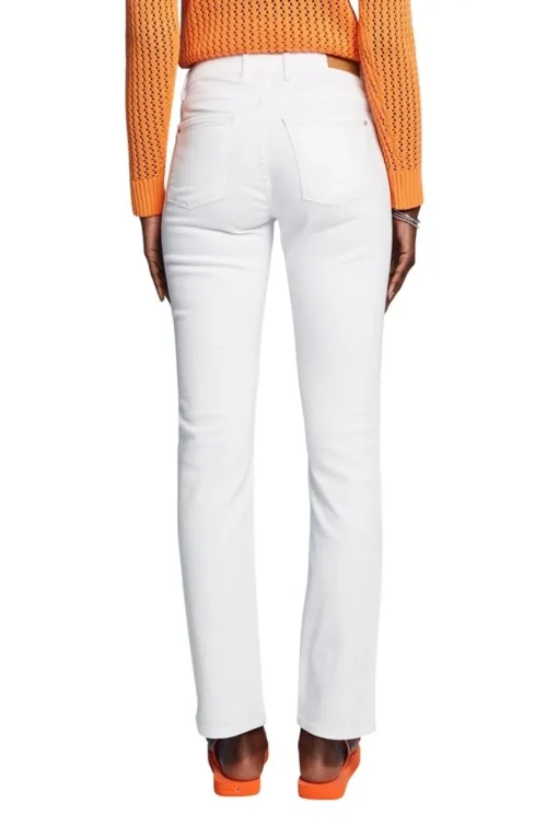 EDC Jeans mit Reißverschlussdetail weiß S23 033CC1B306