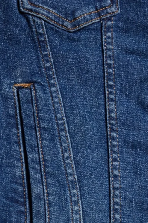 EDC Jeansjacke im Used-Look, Organic Cotton Denim NOS 991CC1G301