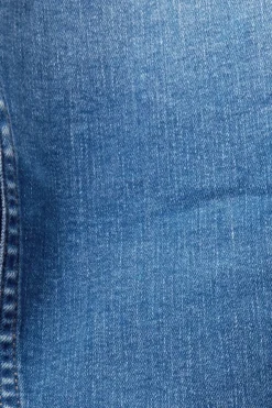 EDC Jeansjacke im Used-Look, Organic Cotton Denim NOS 991CC1G301