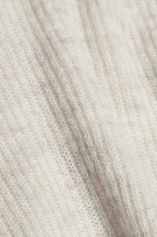 ESPRIT Cardigan aus Rippstrick mit Wolle/Alpaka 991EO1I310