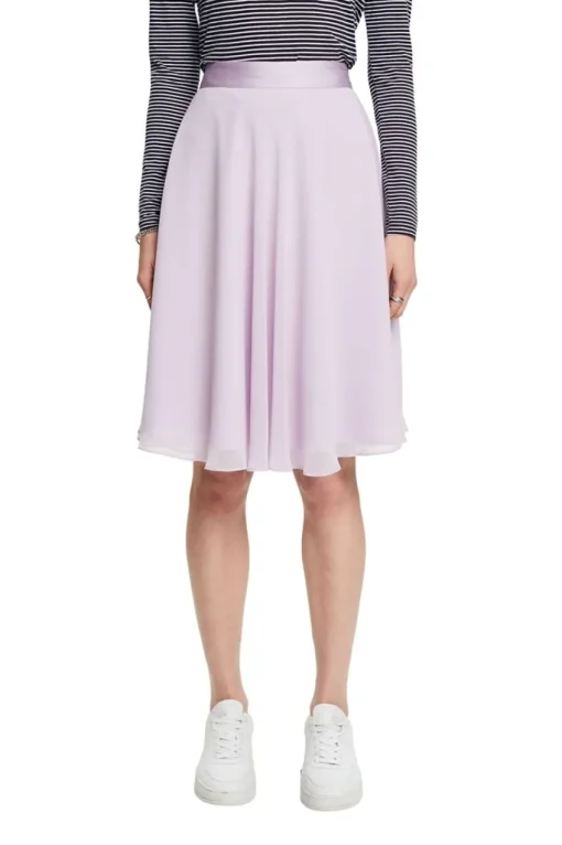 ESPRIT Collection Knielanger Chiffonrock S13 992EO1D301