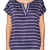 ESPRIT Collection Kurzarm T-Shirt gestreift S13 039EO1K009