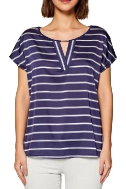 ESPRIT Collection Kurzarm T-Shirt gestreift S13 039EO1K009