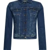 ESPRIT Jeansjacke Used- look blau S12  992EE1G301