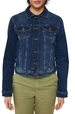ESPRIT Jeansjacke Used- look blau S12  992EE1G301