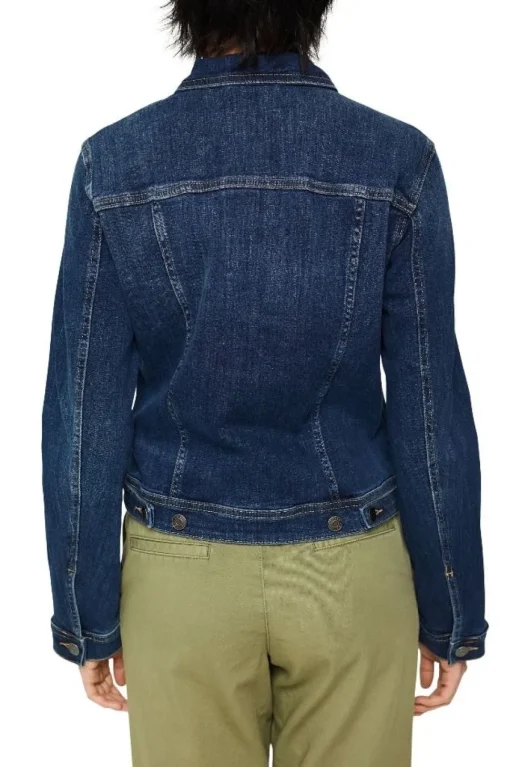 ESPRIT Jeansjacke Used- look blau S12  992EE1G301