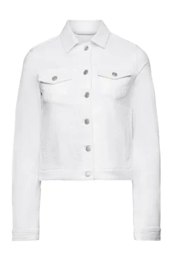 Esprit Jeansjacke weiß S23 053EE1G309