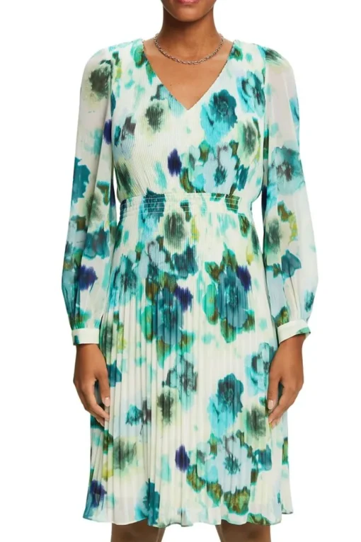 Esprit Minikleid mit floralem Allover Print S13 023EO1E342
