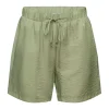 Esprit Pull-on-Shorts aus Satin grün S23 063EE1C303