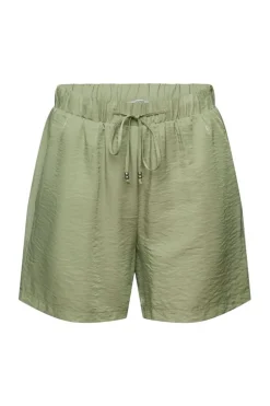 Esprit Pull-on-Shorts aus Satin grün S23 063EE1C303