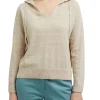ESPRIT Pullover Hoodie Leinen 031EE1I302