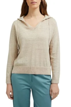 ESPRIT Pullover Hoodie Leinen 031EE1I302
