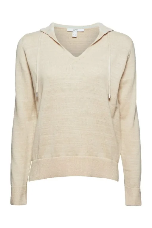 ESPRIT Pullover Hoodie Leinen 031EE1I302
