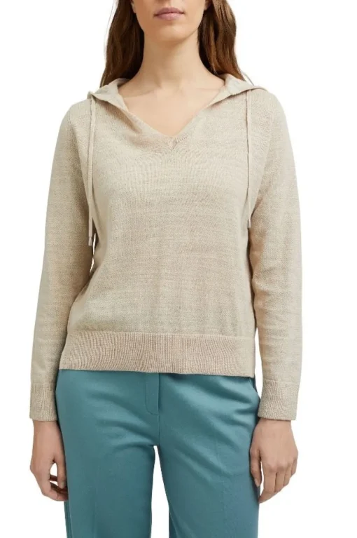 ESPRIT Pullover Hoodie Leinen 031EE1I302