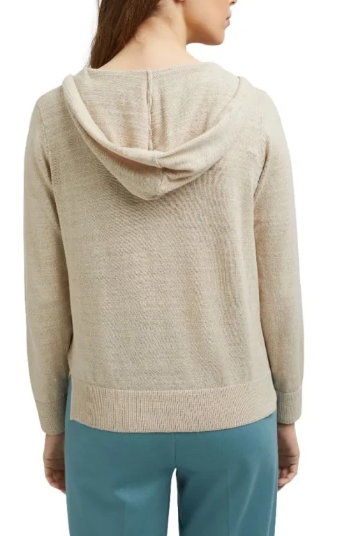 ESPRIT Pullover Hoodie Leinen 031EE1I302