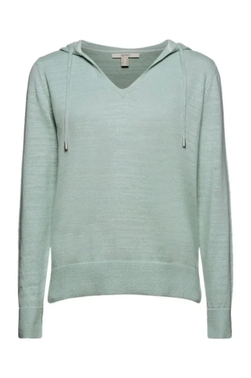 ESPRIT Pullover Hoodie Leinen 031EE1I302