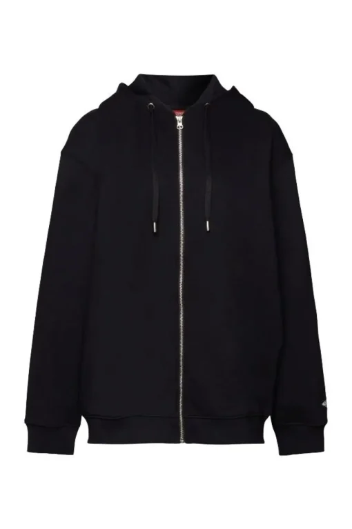 ESPRIT Recycelt: Oversize Hoodie Reißverschluss weiß, grau, schwarz S14 993EE1J310