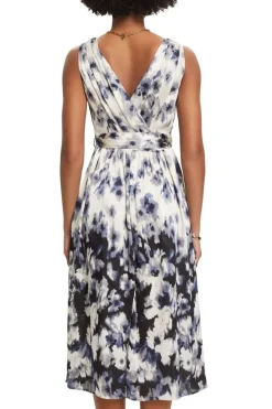 Esprit Satin Minikleid mit floralem Print S13 023EO1E340